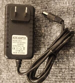 AC/DC Power Supply Adapter Model 0610 5V 1A 5.0V 1000mA Wall Charger